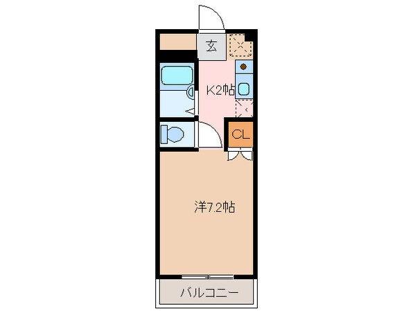 ラフィネ江戸橋の物件間取画像